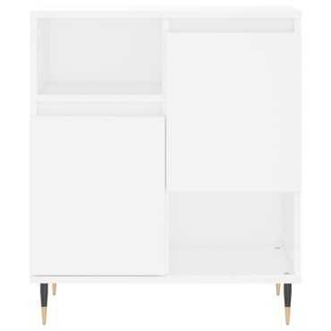 vidaXL Συρταριέρα Λευκή 60x35x70cm από Επεξεργασμένο Ξύλο 1 τεμ.