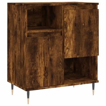 vidaXL Ντουλάπι Καπνιστή Δρυς 60x35x70cm από Επεξεργασμένο Ξύλο 1 τεμ.