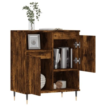 vidaXL Ντουλάπι Καπνιστή Δρυς 60x35x70cm από Επεξεργασμένο Ξύλο 1 τεμ.