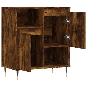 vidaXL Ντουλάπι Καπνιστή Δρυς 60x35x70cm από Επεξεργασμένο Ξύλο 1 τεμ.