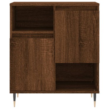 vidaXL Μπουφές Καφέ Δρυς 60x35x70cm από Επεξεργασμένο Ξύλο 1 τεμ.