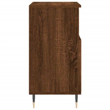 vidaXL Μπουφές Καφέ Δρυς 60x35x70cm από Επεξεργασμένο Ξύλο 1 τεμ.