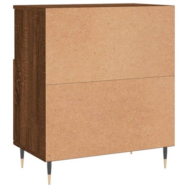 vidaXL Μπουφές Καφέ Δρυς 60x35x70cm από Επεξεργασμένο Ξύλο 1 τεμ.