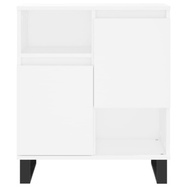 vidaXL Συρταριέρα Λευκή 60x35x70cm από Επεξεργασμένο Ξύλο 1 τεμ.