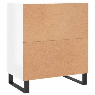 vidaXL Ντουλάπι Γυαλιστερό Λευκό 60x35x70cm από Επεξεργασμένο Ξύλο 1 τεμ.