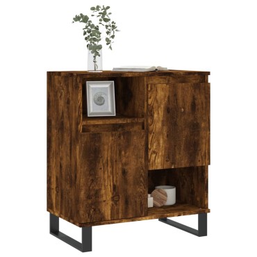 vidaXL Ντουλάπι Καπνιστή Δρυς 60x35x70cm από Επεξεργασμένο Ξύλο 1 τεμ.