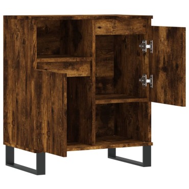 vidaXL Ντουλάπι Καπνιστή Δρυς 60x35x70cm από Επεξεργασμένο Ξύλο 1 τεμ.