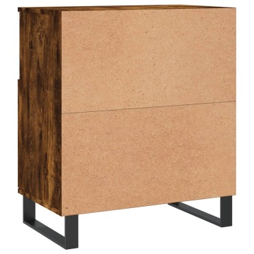 vidaXL Ντουλάπι Καπνιστή Δρυς 60x35x70cm από Επεξεργασμένο Ξύλο 1 τεμ.