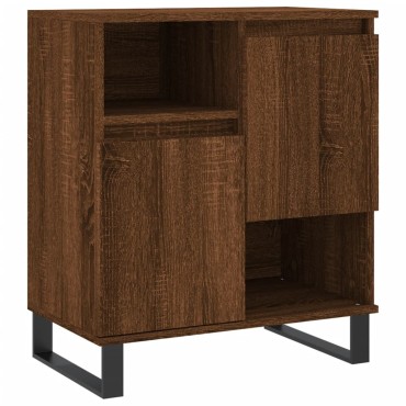 vidaXL Μπουφές Καφέ Δρυς 60x35x70cm από Επεξεργασμένο Ξύλο 1 τεμ.