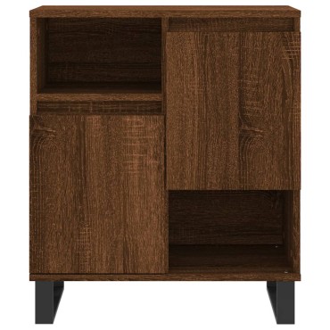 vidaXL Μπουφές Καφέ Δρυς 60x35x70cm από Επεξεργασμένο Ξύλο 1 τεμ.