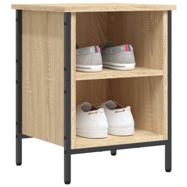 vidaXL Παπουτσοθήκη Sonoma Δρυς 38x35x50cm από Επεξεργ. Ξύλο