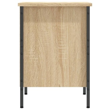 vidaXL Παπουτσοθήκη Sonoma Δρυς 38x35x50cm από Επεξεργ. Ξύλο