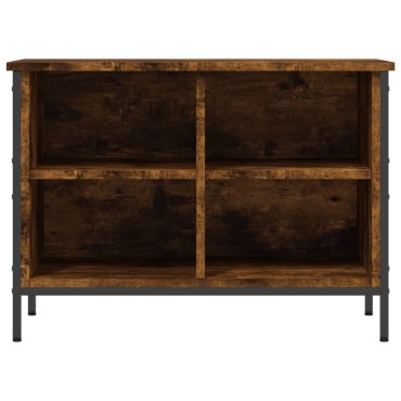 vidaXL Παπουτσοθήκη Καπνιστή Δρυς 69x35x50cm από Επεξεργ. Ξύλο
