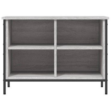 vidaXL Παπουτσοθήκη Γκρι Sonoma 69x35x50cm από Επεξεργ. Ξύλο