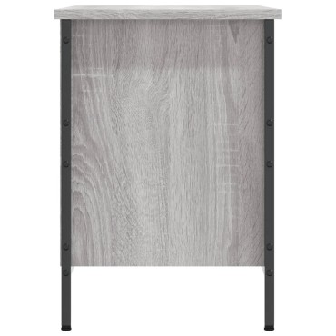 vidaXL Παπουτσοθήκη Γκρι Sonoma 69x35x50cm από Επεξεργ. Ξύλο