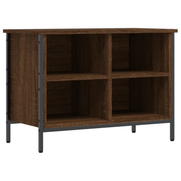 vidaXL Παπουτσοθήκη Καφέ Δρυς 69x35x50cm από Επεξεργ. Ξύλο