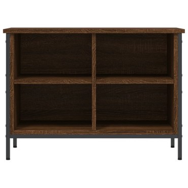 vidaXL Παπουτσοθήκη Καφέ Δρυς 69x35x50cm από Επεξεργ. Ξύλο