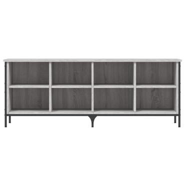vidaXL Παπουτσοθήκη Γκρι Sonoma 131x35x50cm από Επεξεργ. Ξύλο