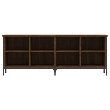 vidaXL Παπουτσοθήκη Καφέ Δρυς 131x35x50cm από Επεξεργασμένο Ξύλο