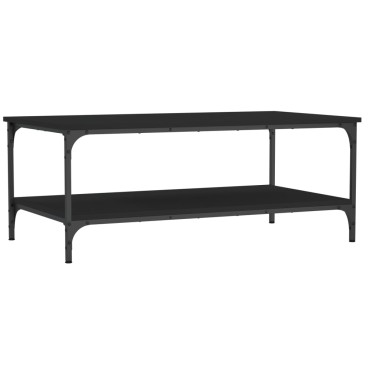 vidaXL Τραπεζάκι Σαλονιού Μαύρο 100x55x40cm Επεξεργασμένο Ξύλο 1 τεμ.