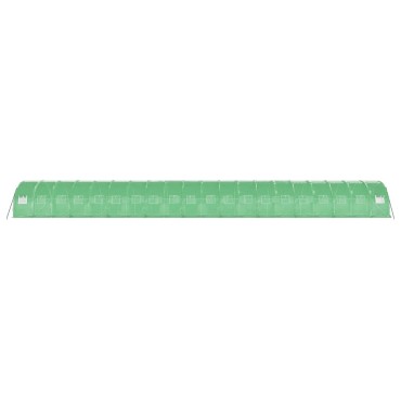vidaXL Θερμοκήπιο Πράσινο 60 μ² 20 x 3 x 2 μ. με Ατσάλινο Πλαίσιο