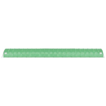vidaXL Θερμοκήπιο Πράσινο 66 μ² 22 x 3 x 2 μ. με Ατσάλινο Πλαίσιο