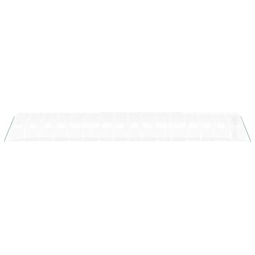 vidaXL Θερμοκήπιο Λευκό 64 μ² 16 x 4 x 2 μ. με Ατσάλινο Πλαίσιο