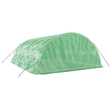vidaXL Θερμοκήπιο Πράσινο 30 μ² 6 x 5 x 2,3 μ. με Ατσάλινο Πλαίσιο