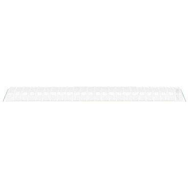 vidaXL Θερμοκήπιο Λευκό 96 μ² 24 x 4 x 2 μ. με Ατσάλινο Πλαίσιο