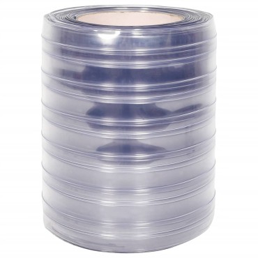 vidaXL Λωριδοκουρτίνα Διαφανής 10 μ. 300 χιλ.x2,6 χιλ. από PVC