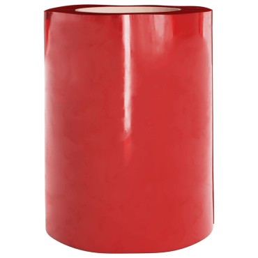 vidaXL Λωριδοκουρτίνα Κόκκινη 25 μ. 300 χιλ.x2,6 χιλ. από PVC