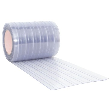 vidaXL Λωριδοκουρτίνα Διαφανής 25 μ. 300 χιλ.x2,6 χιλ. από PVC