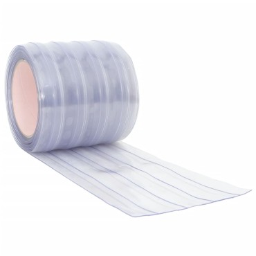 vidaXL Λωριδοκουρτίνα Διαφανής 10 μ. 200 χιλ.x1,6 χιλ. από PVC