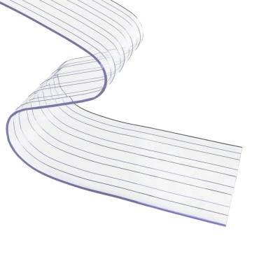 vidaXL Λωριδοκουρτίνα Διαφανής 10 μ. 200 χιλ.x1,6 χιλ. από PVC