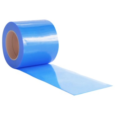 vidaXL Λωριδοκουρτίνα Μπλε 25 μ. 200 χιλ.x1,6 χιλ. από PVC