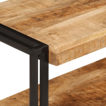 vidaXL Έπιπλο Τηλεόρασης 140x30x40cm από Μασίφ Ξύλο Μάνγκο