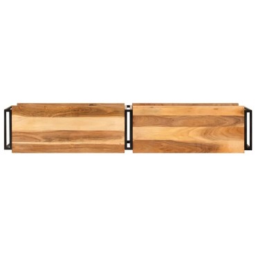 vidaXL Έπιπλο Τηλεόρασης 160x30x40cm από Μασίφ Ξύλο Ακακίας