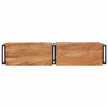 vidaXL Έπιπλο Τηλεόρασης 140x30x40cm από Μασίφ Ξύλο Ακακίας