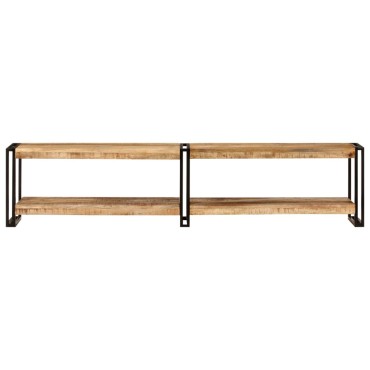 vidaXL Έπιπλο Τηλεόρασης 180x30x40cm από Μασίφ Ξύλο Μάνγκο