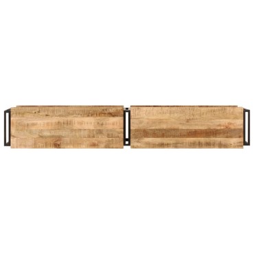 vidaXL Έπιπλο Τηλεόρασης 180x30x40cm από Μασίφ Ξύλο Μάνγκο
