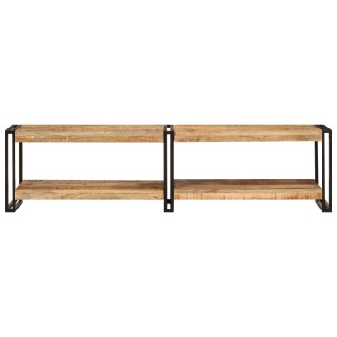 vidaXL Έπιπλο Τηλεόρασης 160x30x40cm από Μασίφ Ξύλο Μάνγκο