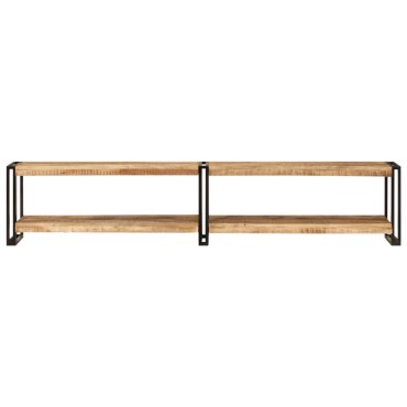vidaXL Έπιπλο Τηλεόρασης 200x30x40cm από Μασίφ Ξύλο Μάνγκο