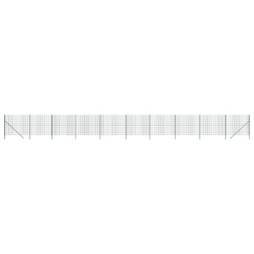 vidaXL Συρματόπλεγμα Περίφραξης Πράσινο 1,8x25 μ. Γαλβανισμένο Ατσάλι