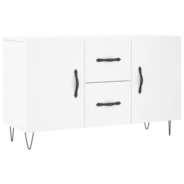 vidaXL Ντουλάπι Λευκό 100x36 x60cm Επεξεργασμένο Ξύλο 1 τεμ.