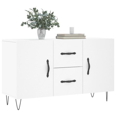 vidaXL Ντουλάπι Λευκό 100x36 x60cm Επεξεργασμένο Ξύλο 1 τεμ.