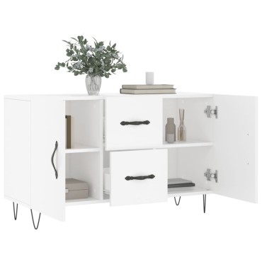 vidaXL Ντουλάπι Λευκό 100x36 x60cm Επεξεργασμένο Ξύλο 1 τεμ.