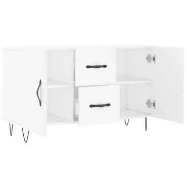 vidaXL Ντουλάπι Λευκό 100x36 x60cm Επεξεργασμένο Ξύλο 1 τεμ.