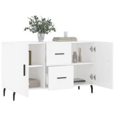 vidaXL Ντουλάπι Λευκό 100x36 x60cm Επεξεργασμένο Ξύλο 1 τεμ.