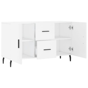 vidaXL Ντουλάπι Λευκό 100x36 x60cm Επεξεργασμένο Ξύλο 1 τεμ.