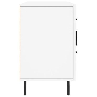 vidaXL Ντουλάπι Λευκό 100x36 x60cm Επεξεργασμένο Ξύλο 1 τεμ.